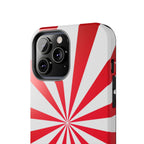 Red Burst Tough Phone Case