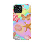 Tropical Seashell Magnetic Impact Resistant Phone Case