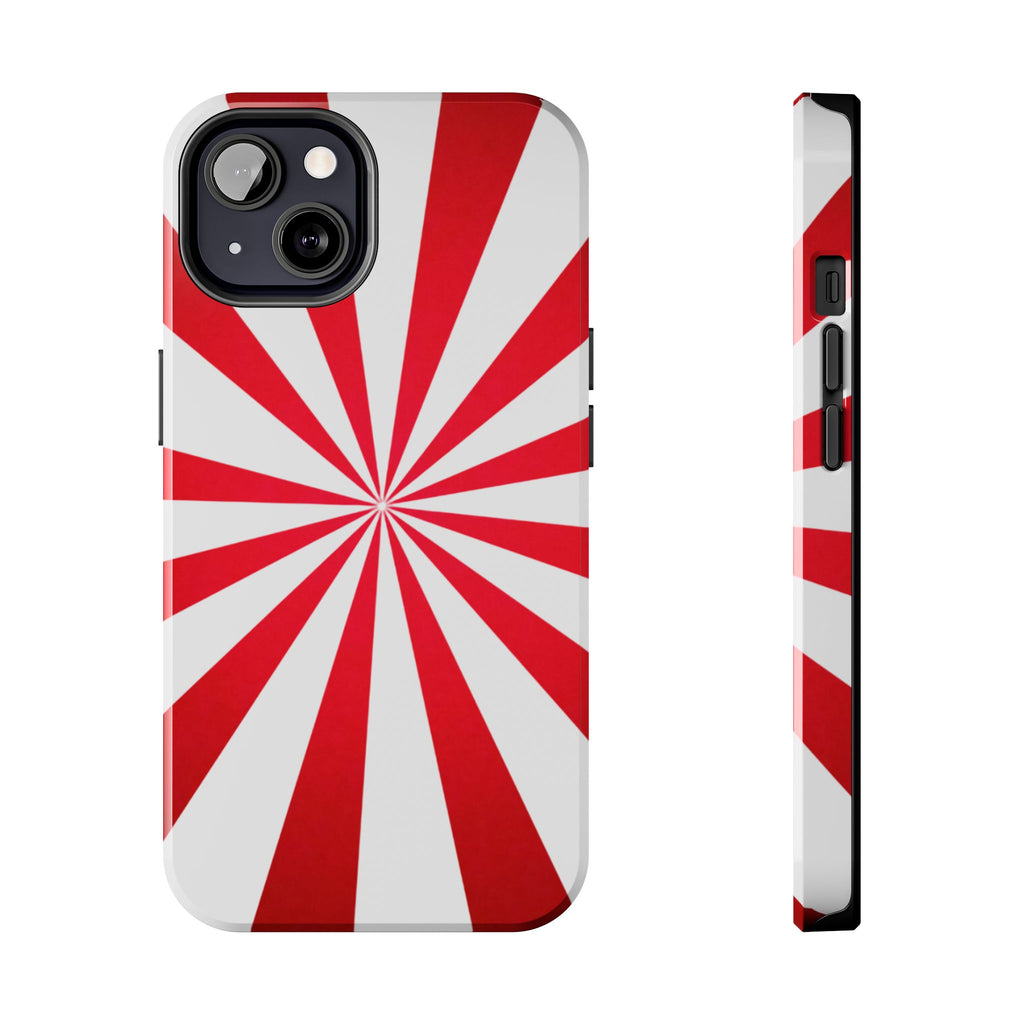 Red Burst Tough Phone Case