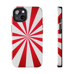 Red Burst Tough Phone Case