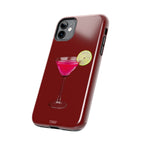 Pink Cocktail Tough Phone Case