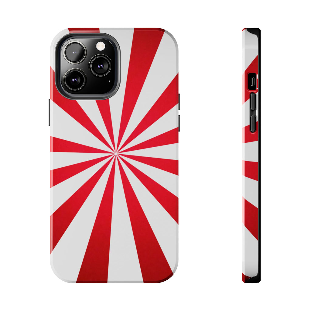 Red Burst Tough Phone Case