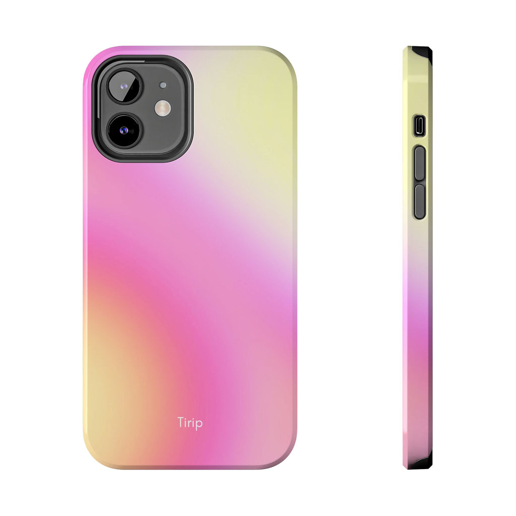 Pink & Yellow Gradient Tough Phone Case