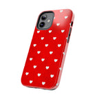 I’m Yours Red Heart Pattern Tough Phone Case