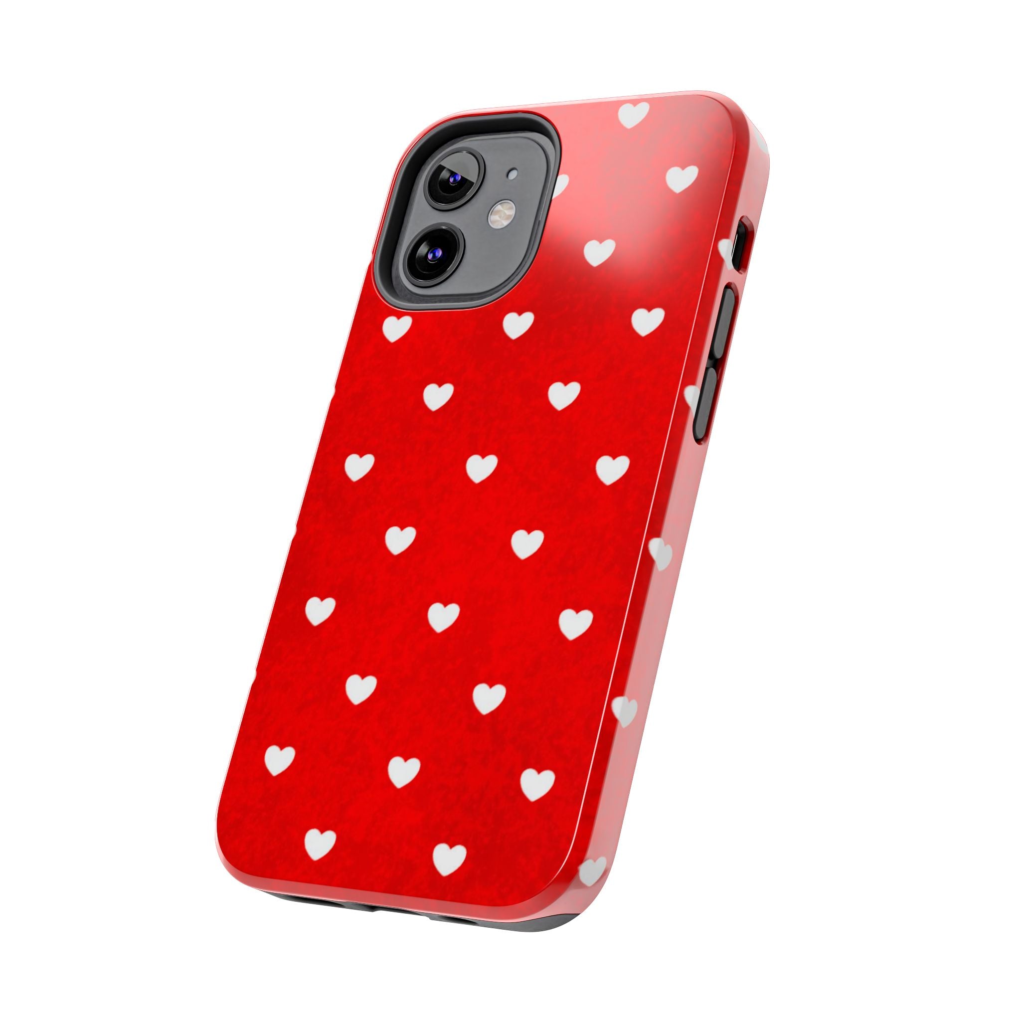 I’m Yours Red Heart Pattern Tough Phone Case