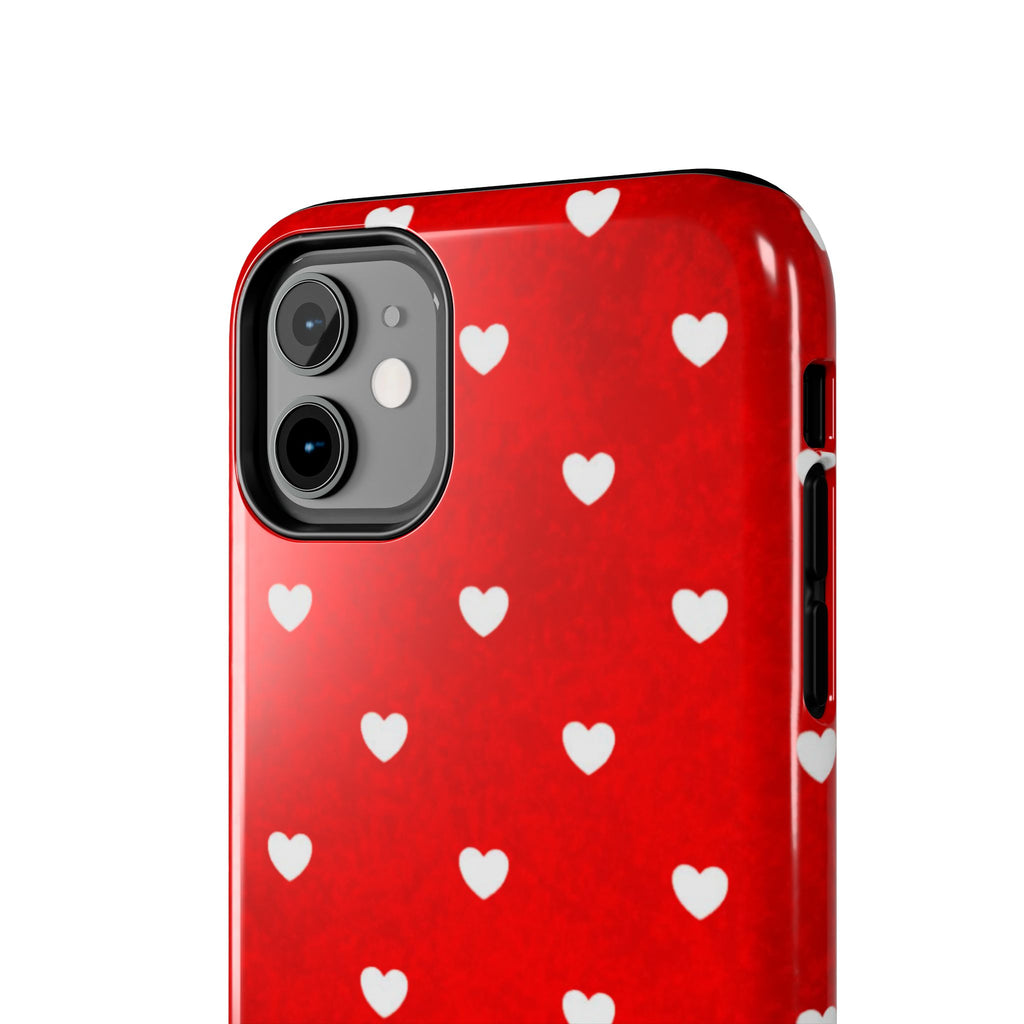 I’m Yours Red Heart Pattern Tough Phone Case