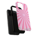 Pink Heartburst Tough Phone Case