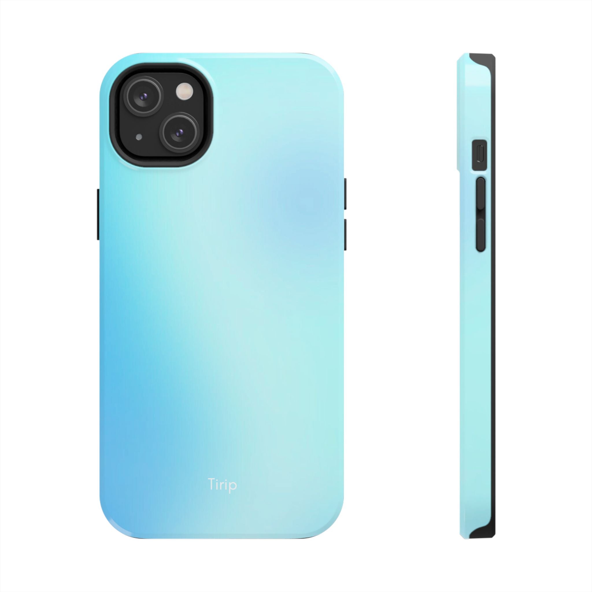 Gradient Blue Tough Phone Case