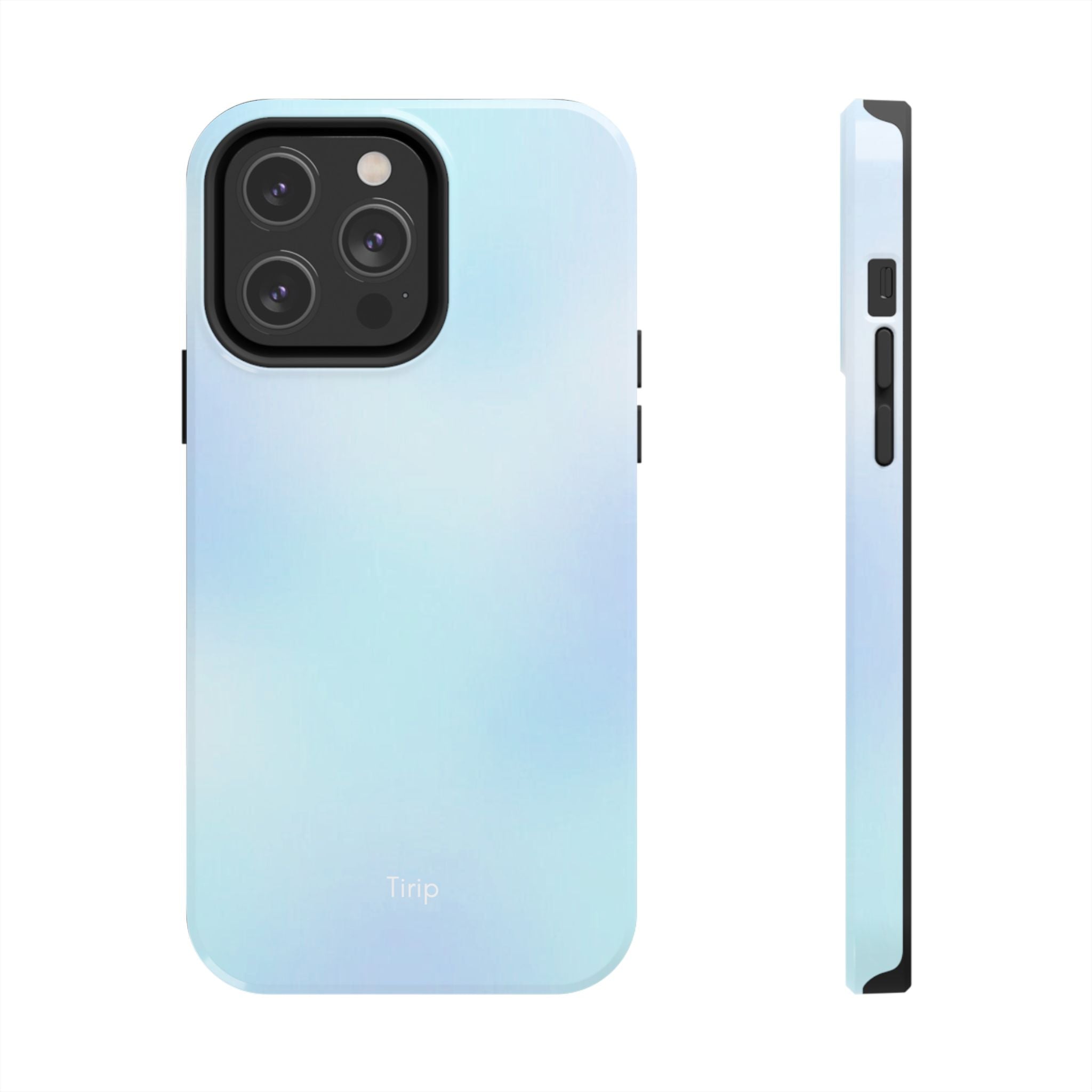 Iridescent Blue Tough Phone Case