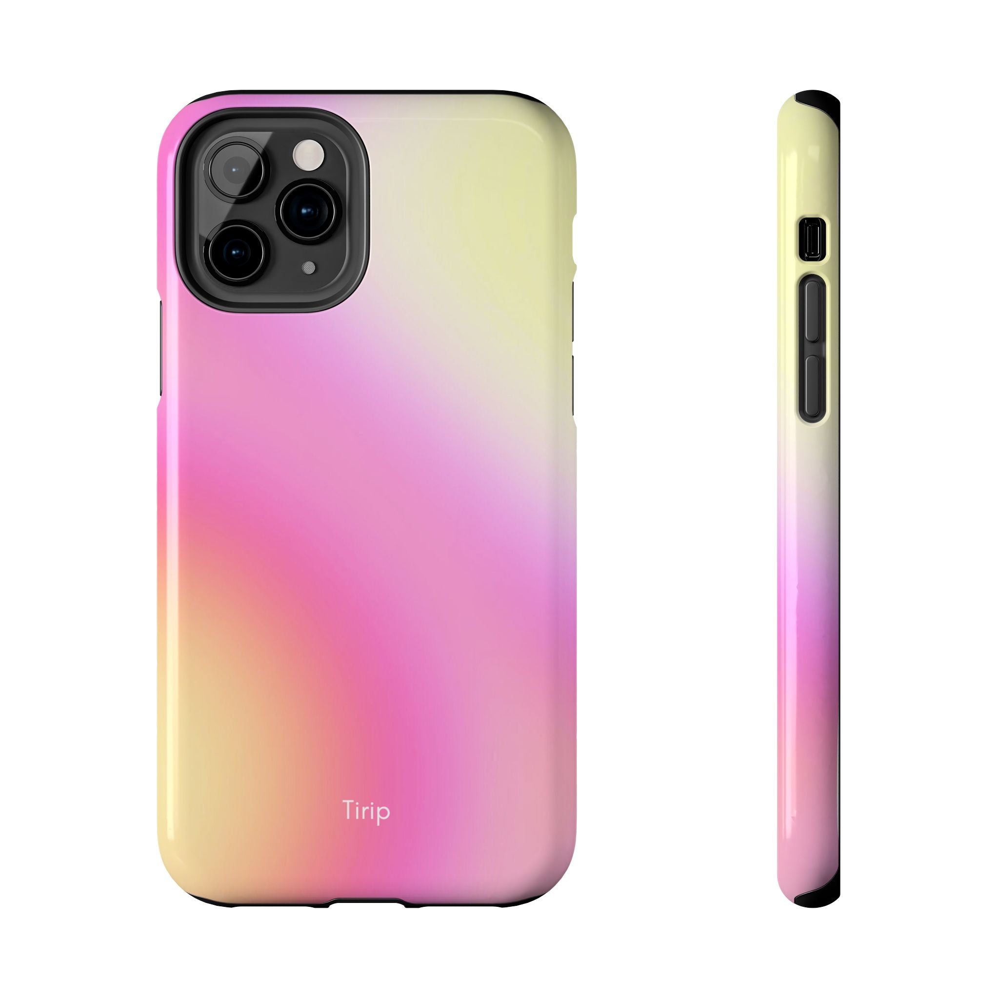 Pink & Yellow Gradient Tough Phone Case