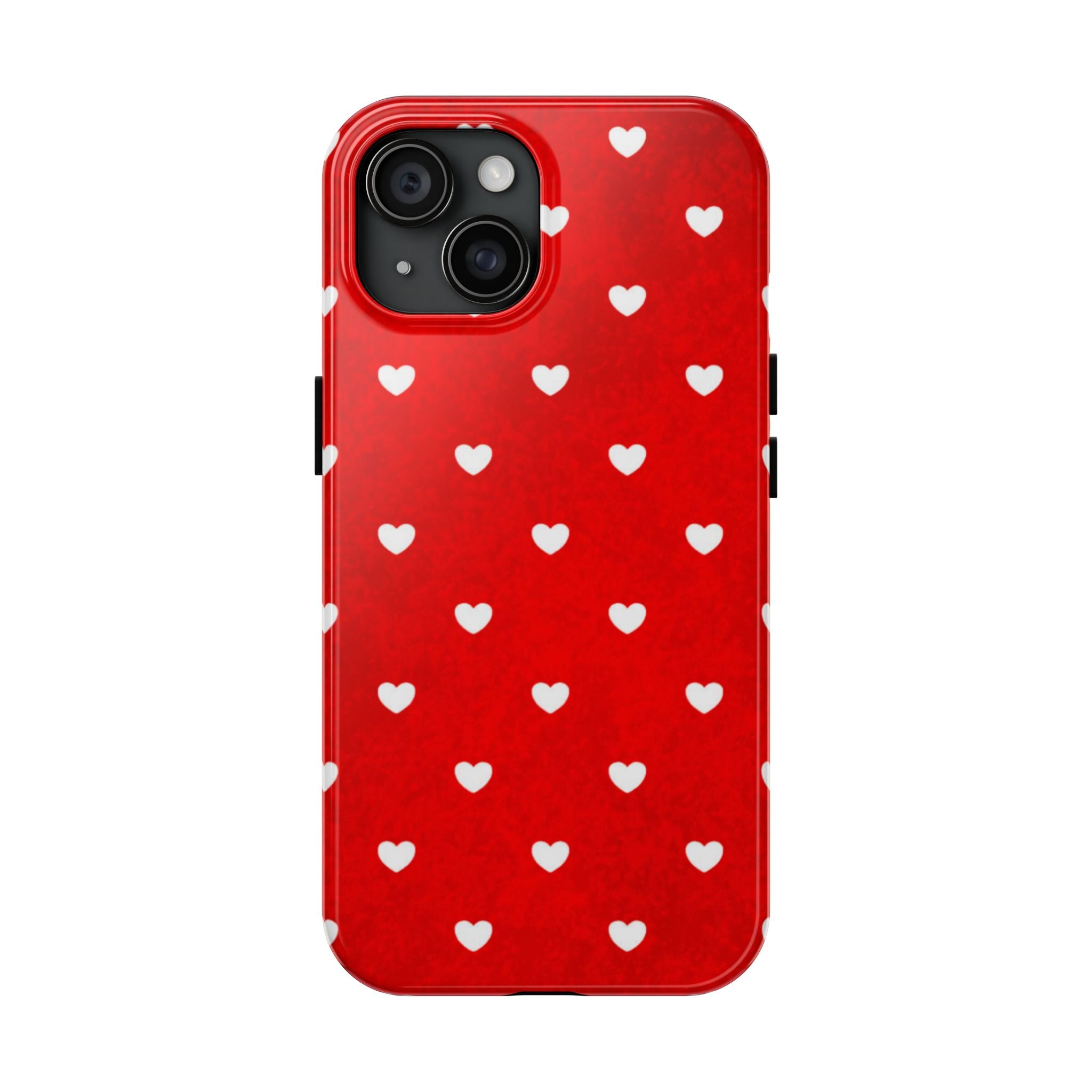 I’m Yours Red Heart Pattern Tough Phone Case