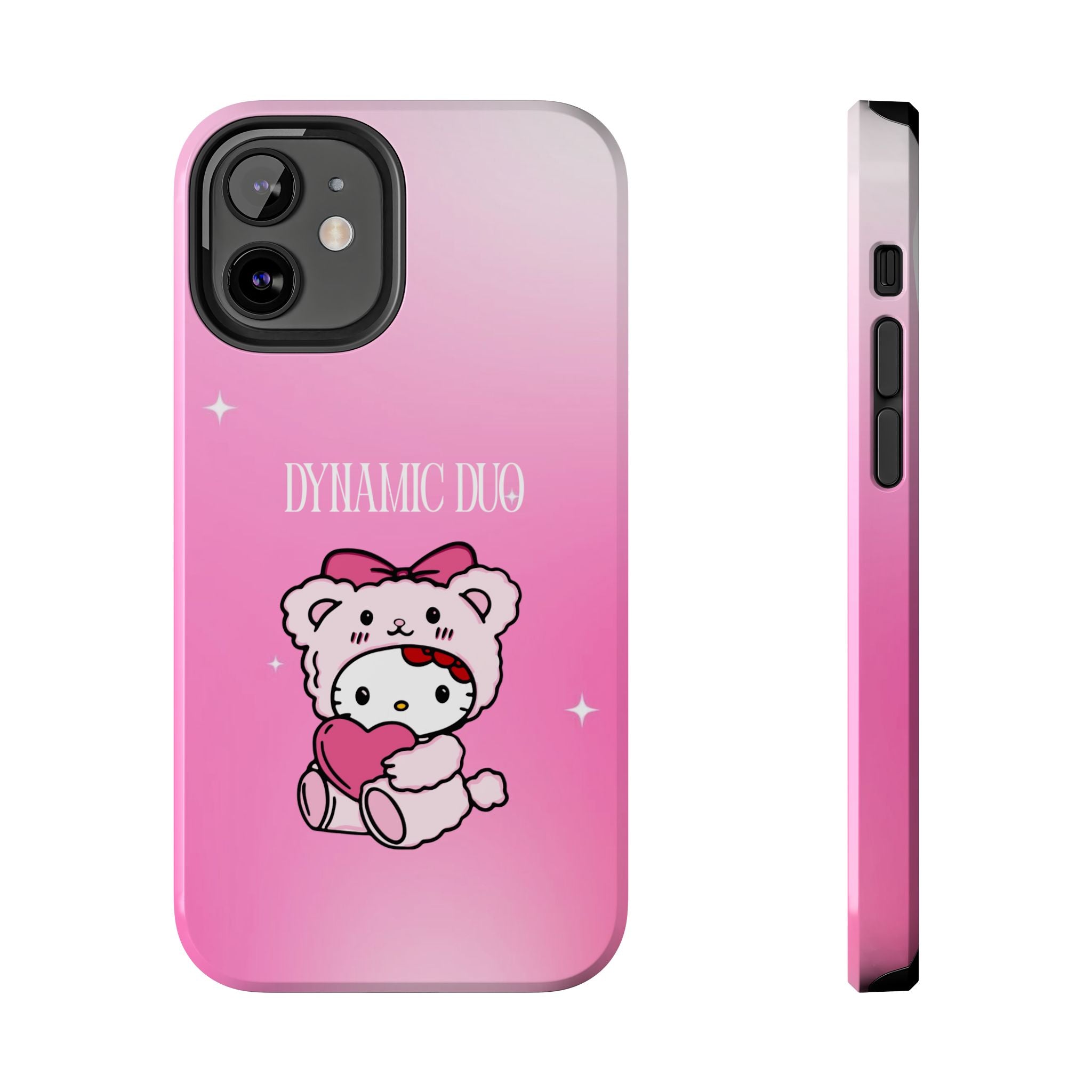 Dynamic Duo Part 1 Pink Bear Tough Phone Case