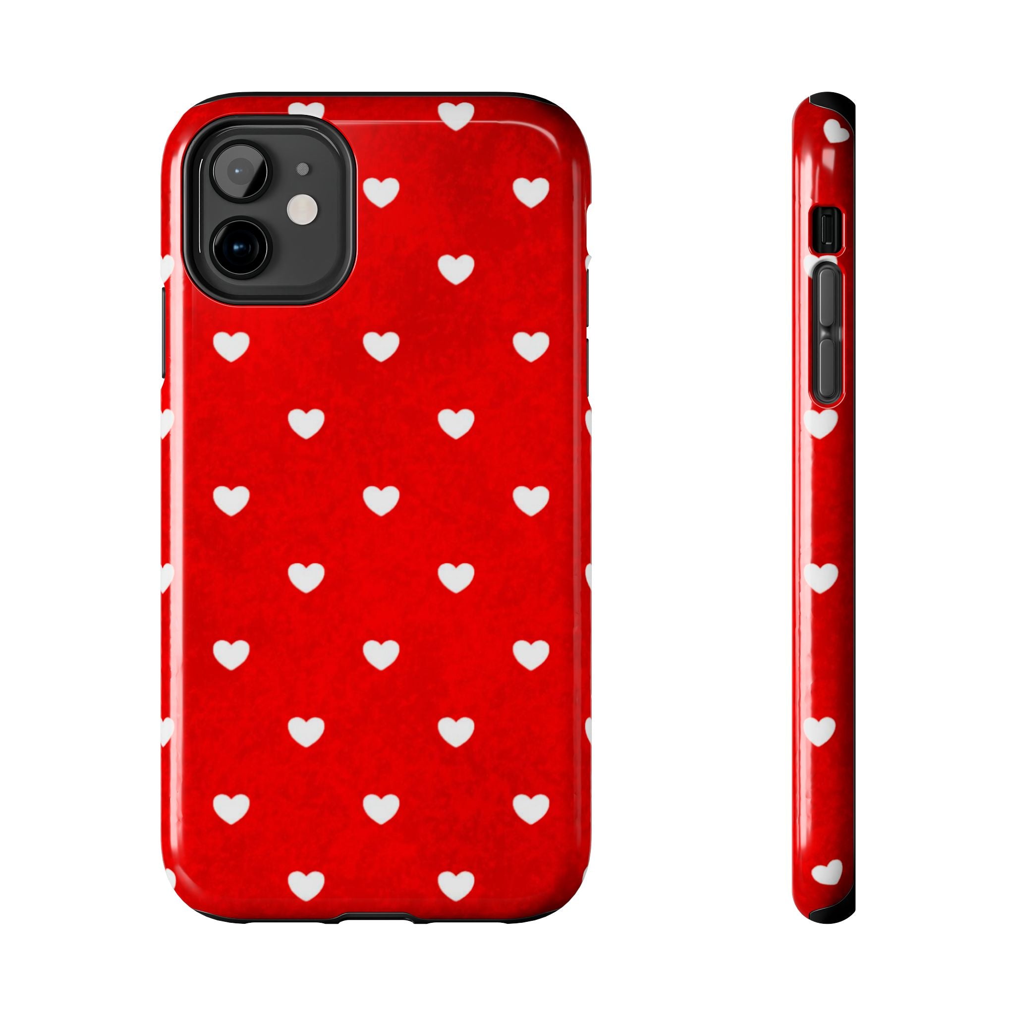 I’m Yours Red Heart Pattern Tough Phone Case