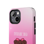 Brown 'Dynamic Duo' Part 2 Cute Bear Tough Phone Case