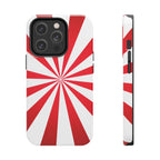 Red Burst Tough Phone Case