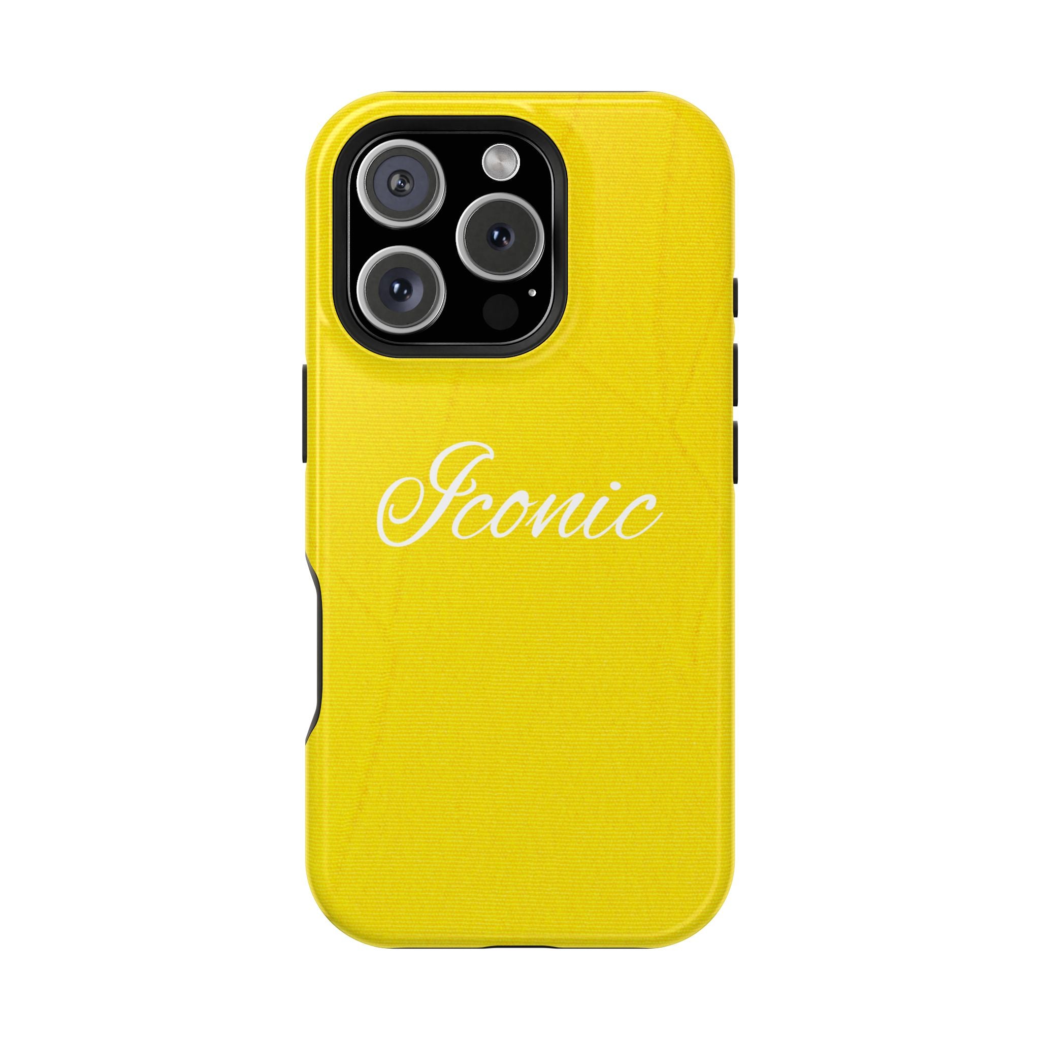 Glossy Iconic Yellow Magnetic Phone Case