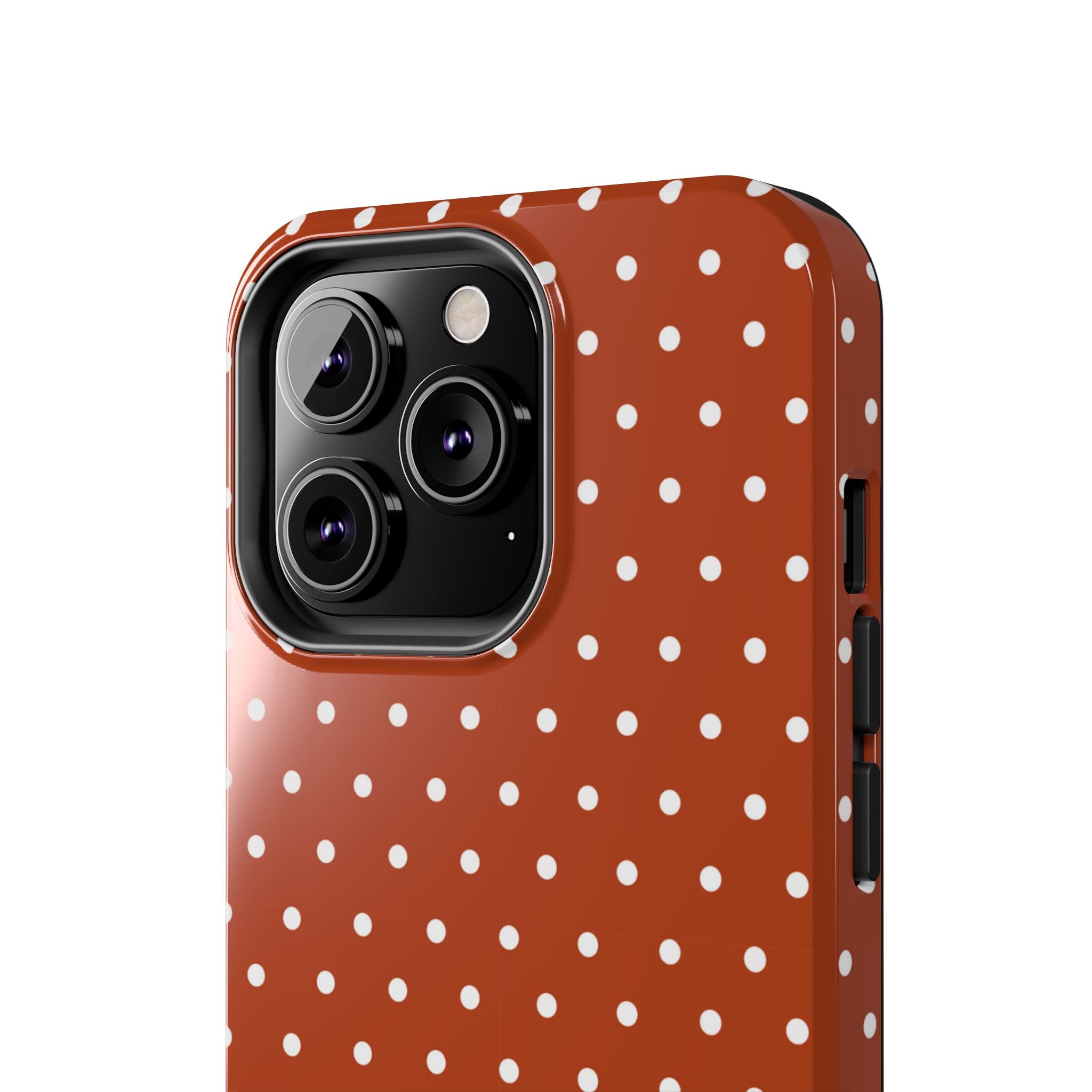 Brown Polka Dot Tough Phone Case