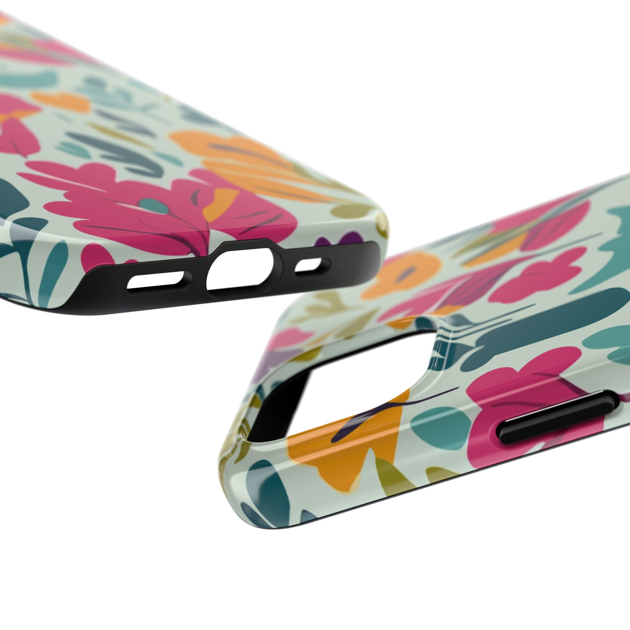 Floral Splash Tough Phone Case