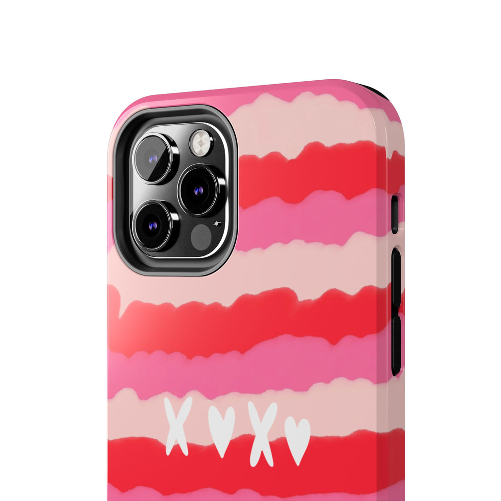 XOXO Stripe Tough Phone Case
