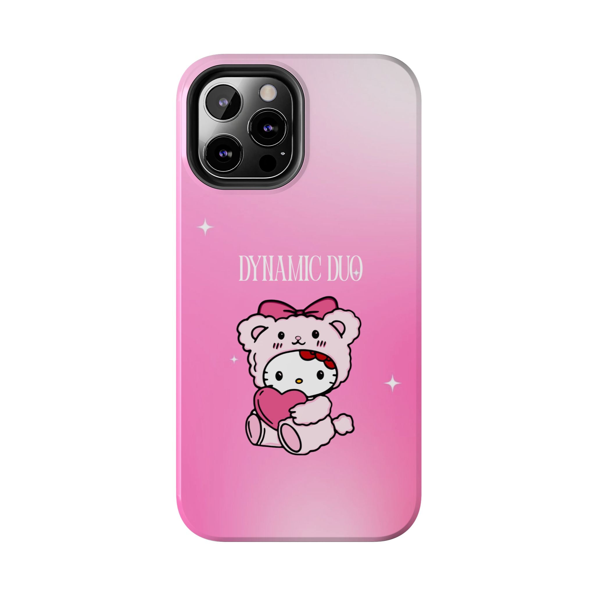 Dynamic Duo Part 1 Pink Bear Tough Phone Case