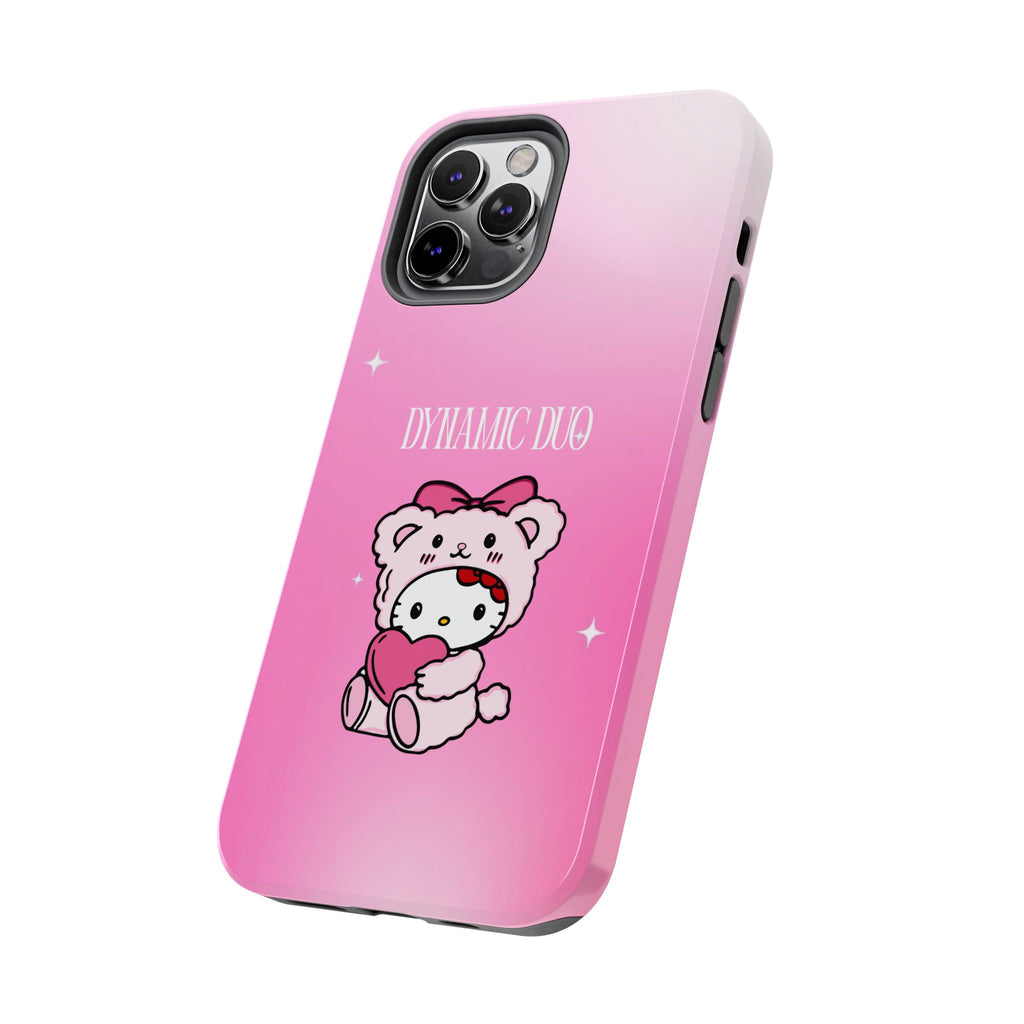Dynamic Duo Part 1 Pink Bear Tough Phone Case