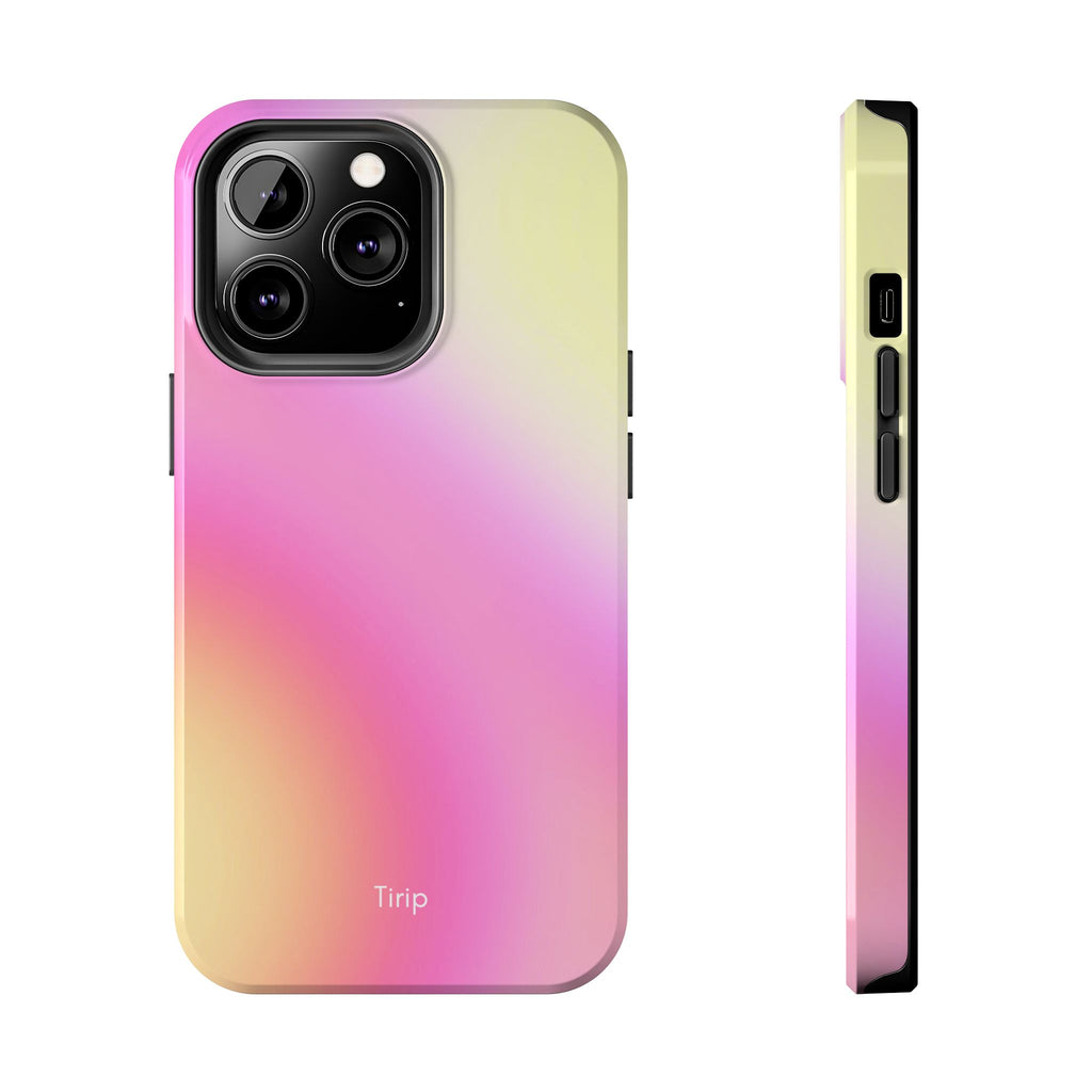 Pink & Yellow Gradient Tough Phone Case