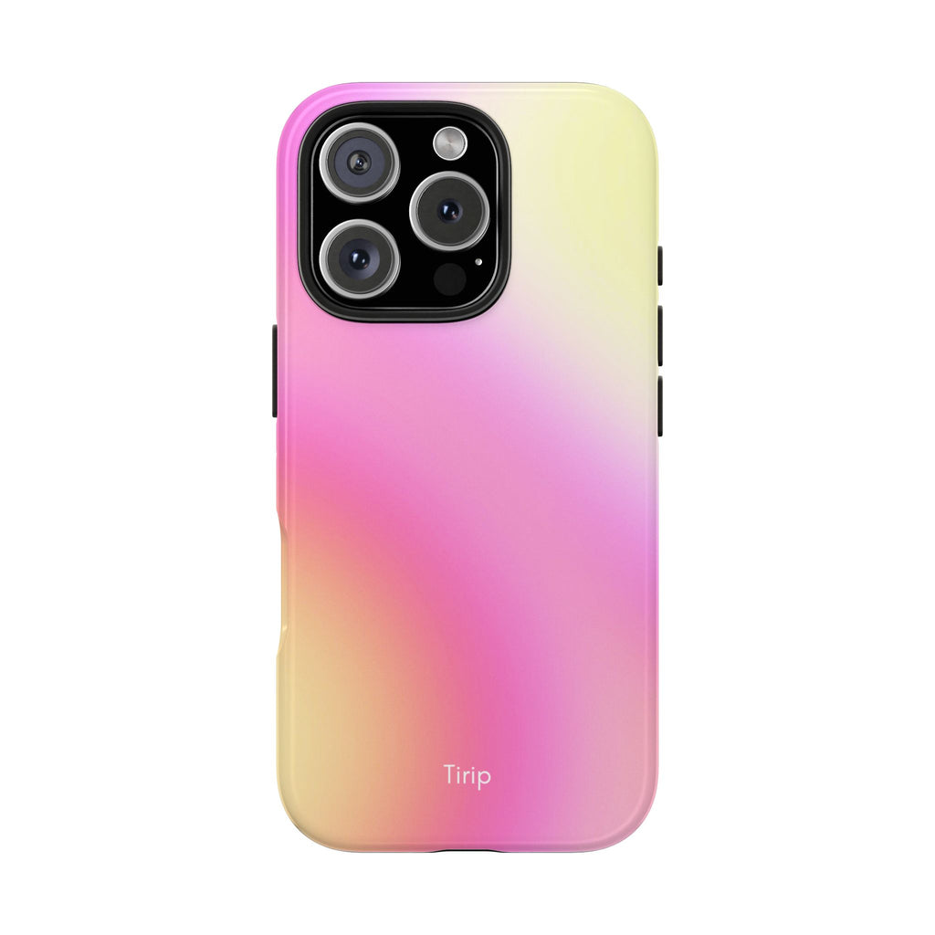 Pink & Yellow Gradient Tough Phone Case