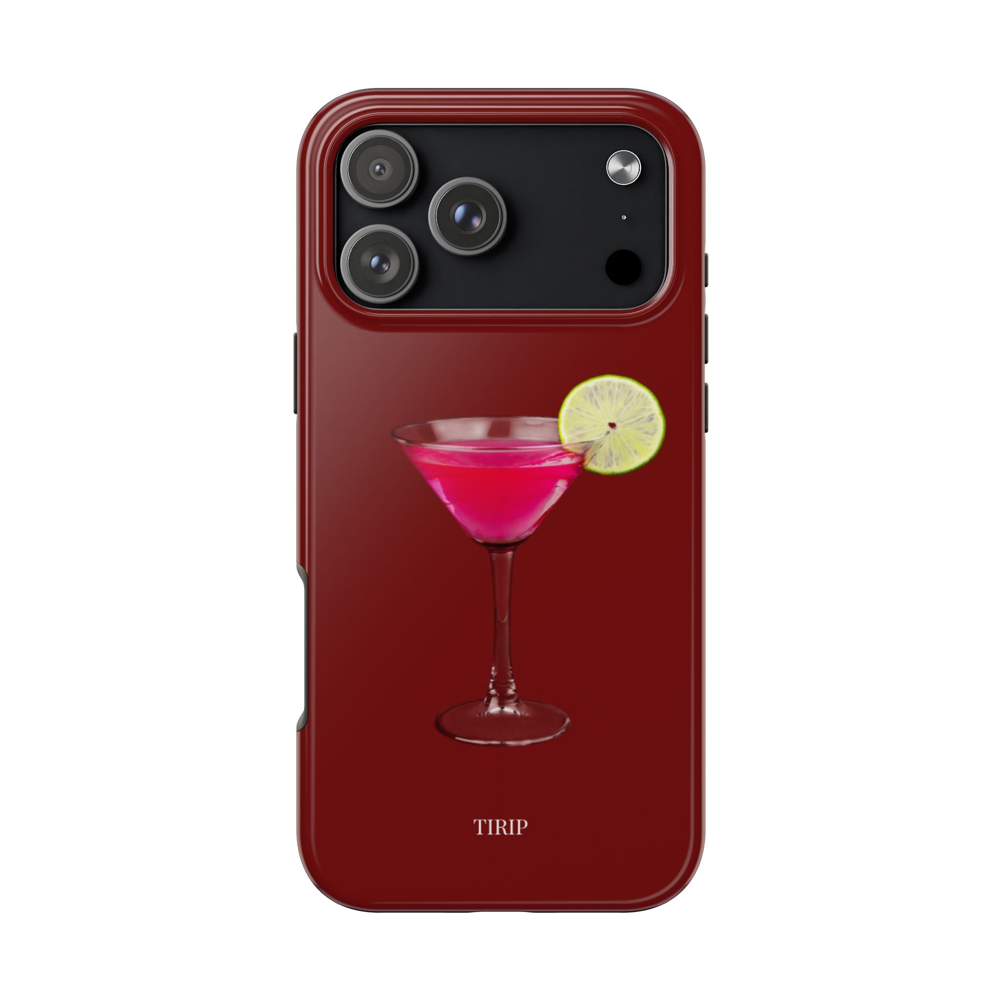 Pink Cocktail Tough Phone Case