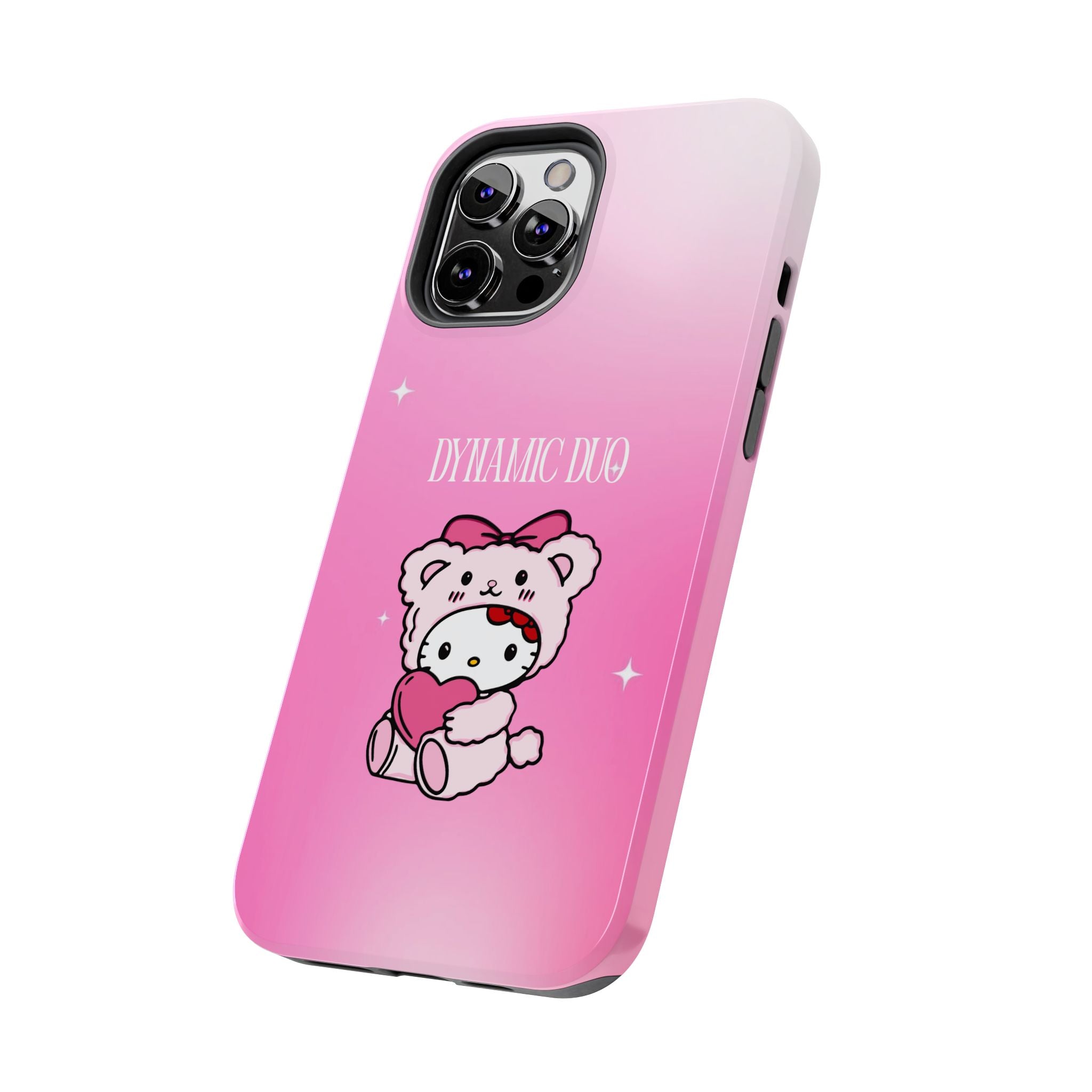 Dynamic Duo Part 1 Pink Bear Tough Phone Case