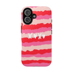 XOXO Stripe Tough Phone Case
