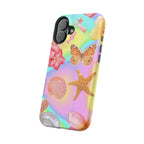 Tropical Seashell Magnetic Impact Resistant Phone Case