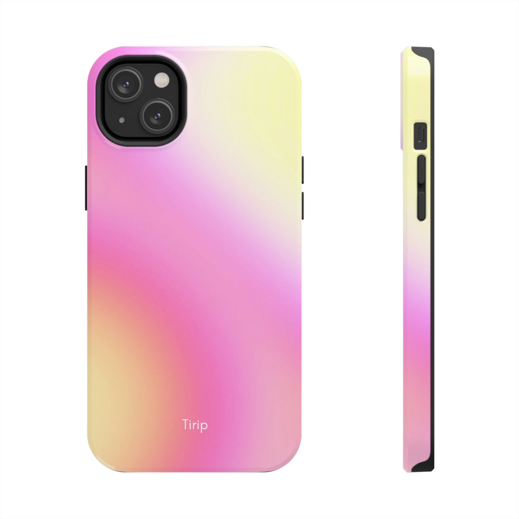 Pink & Yellow Gradient Tough Phone Case