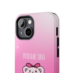 Dynamic Duo Part 1 Pink Bear Tough Phone Case