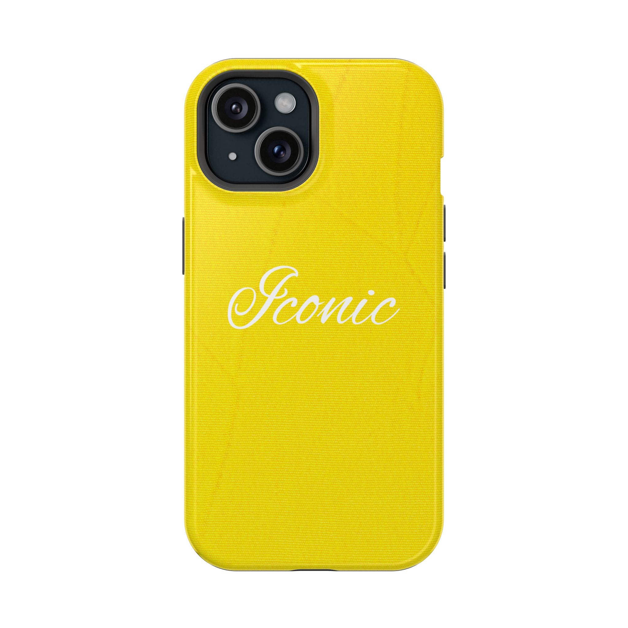 Glossy Iconic Yellow Magnetic Phone Case