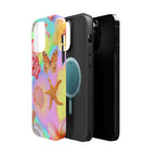 Tropical Seashell Magnetic Impact Resistant Phone Case