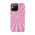 Pink Heartburst Tough Phone Case