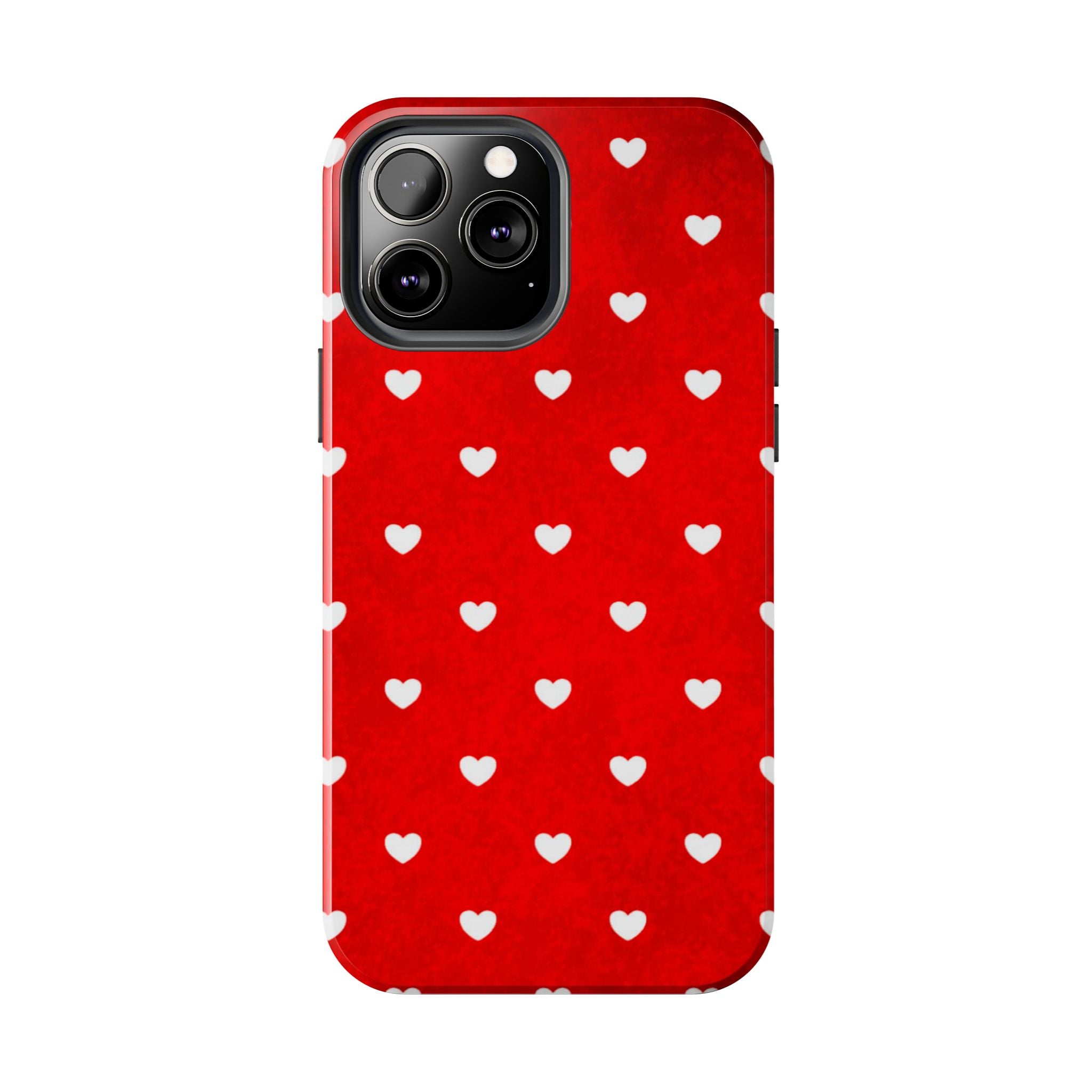 I’m Yours Red Heart Pattern Tough Phone Case