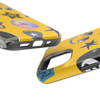 Yellow Music Icons MagSafe Phone Case