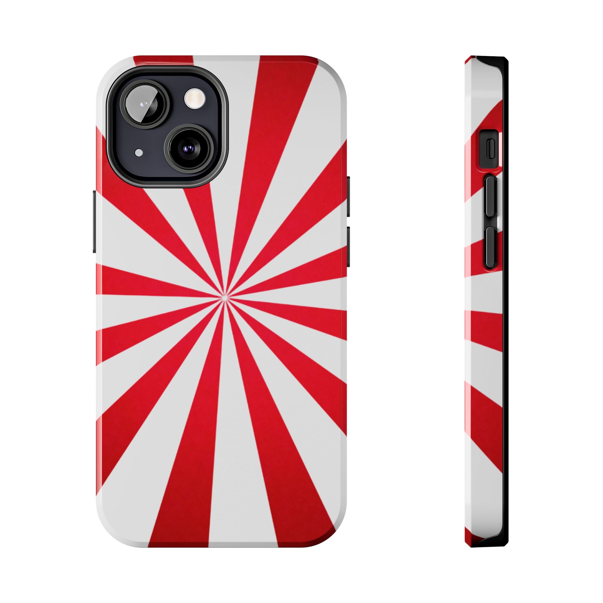 Red Burst Tough Phone Case