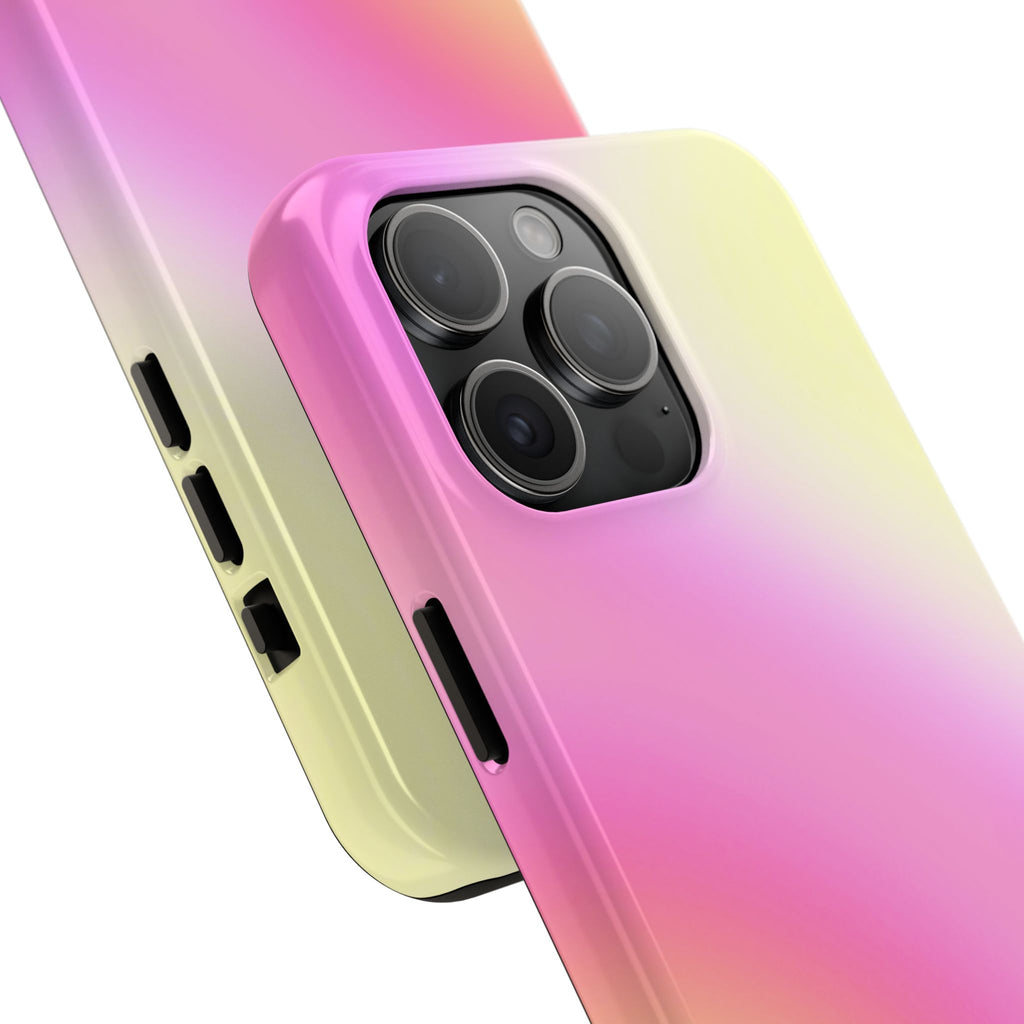 Pink & Yellow Gradient Tough Phone Case