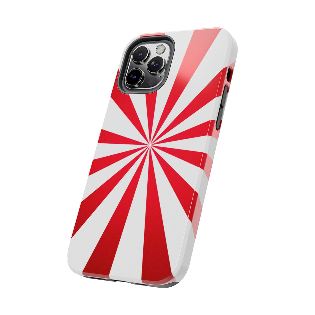 Red Burst Tough Phone Case