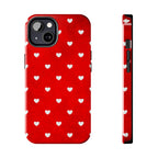 I’m Yours Red Heart Pattern Tough Phone Case