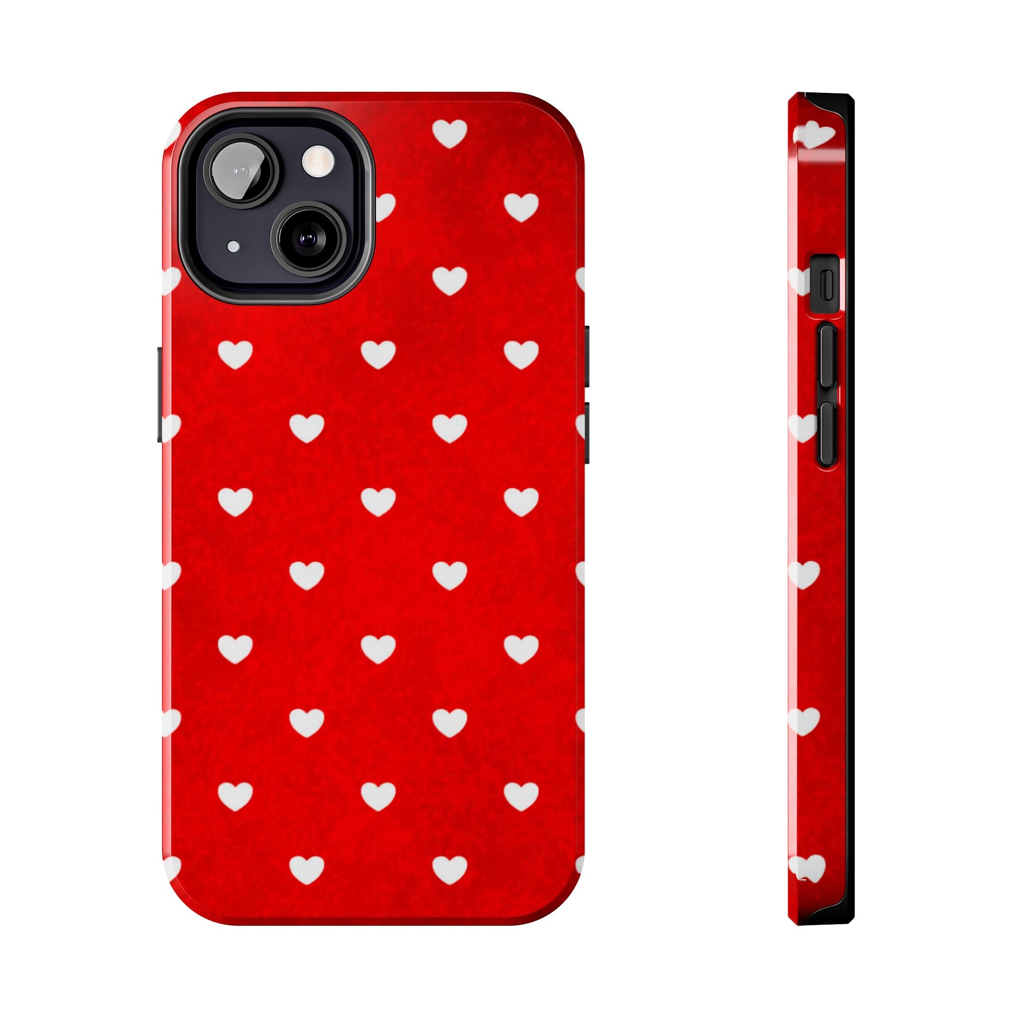 I’m Yours Red Heart Pattern Tough Phone Case