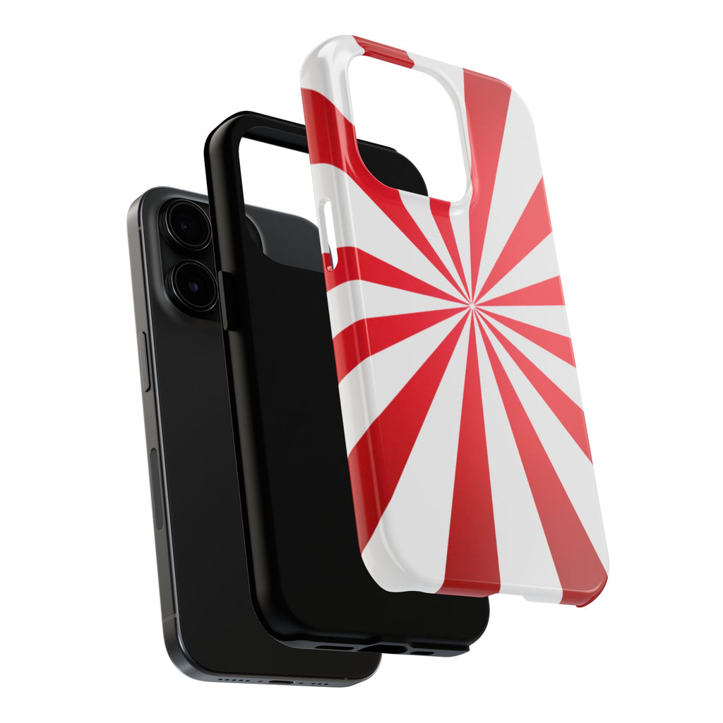 Red Burst Tough Phone Case