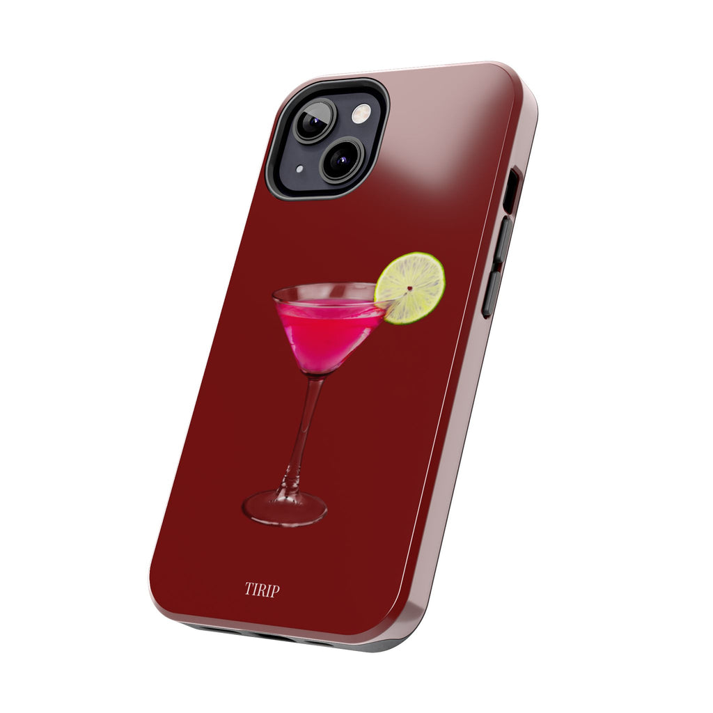 Pink Cocktail Tough Phone Case