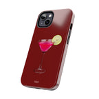 Pink Cocktail Tough Phone Case