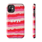 XOXO Stripe Tough Phone Case