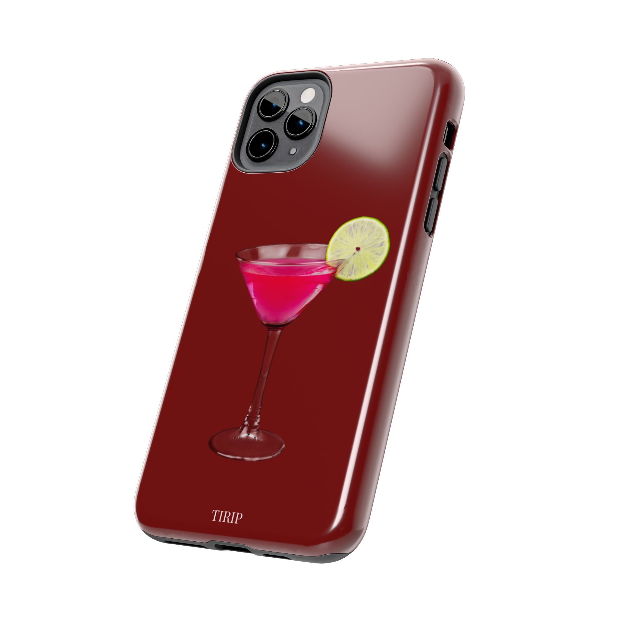 Pink Cocktail Tough Phone Case