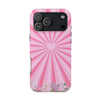 Pink Heartburst Tough Phone Case
