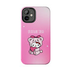 Dynamic Duo Part 1 Pink Bear Tough Phone Case